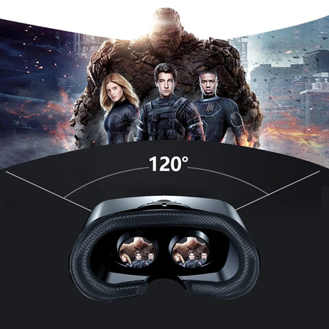 VR Headset Compatible with Android & Iphone, Universal Adjustable 3D Virtual Reality Glasses Virtual Reality Headset HD Blu-Ray Eye Protected for 5-7 Inch Smartphones（Android/Phone/Windows）